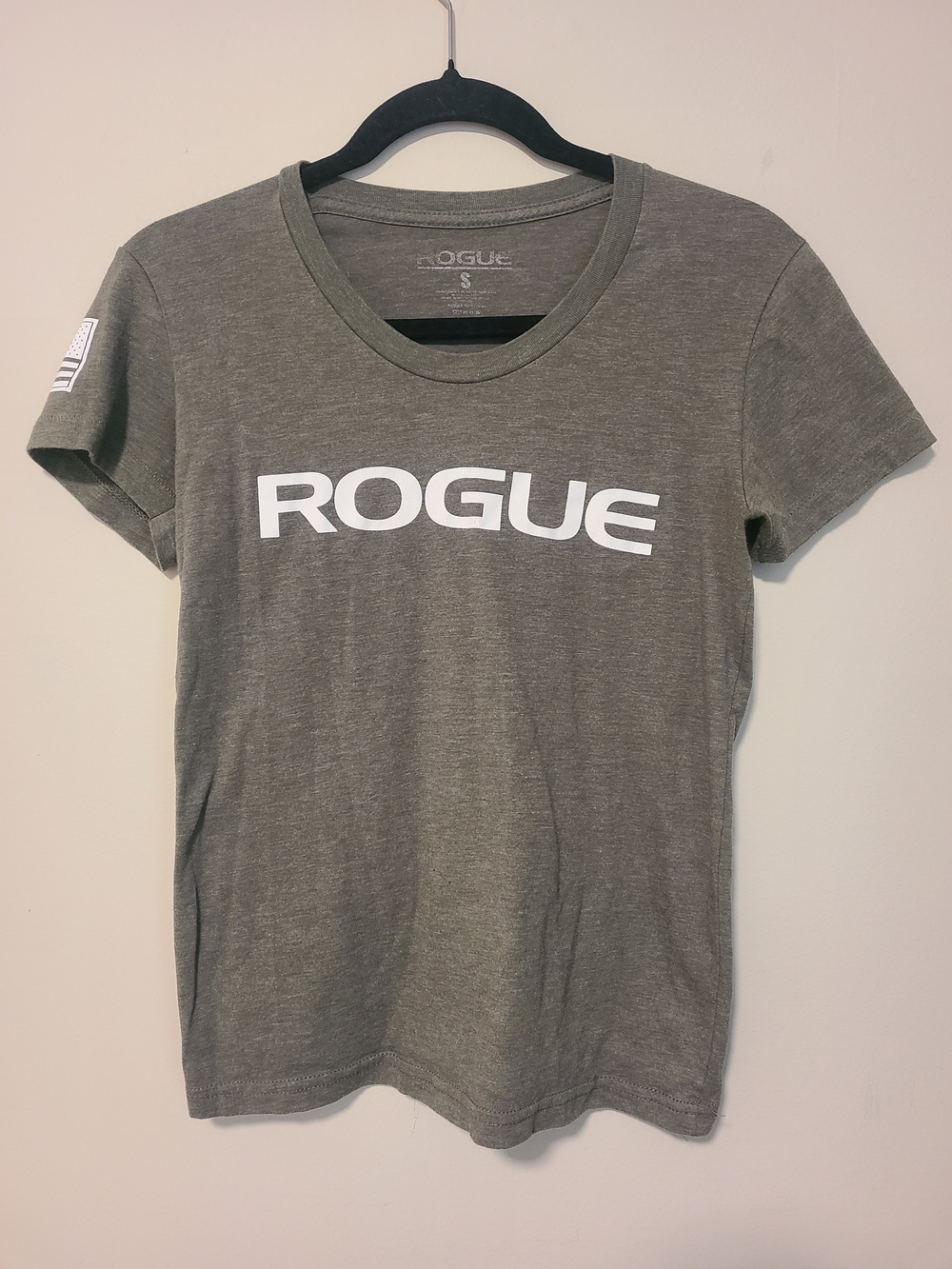 Rogue Olive Green Short Sleeve Logo Tee